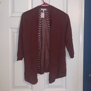 Maurice’s new cardigan